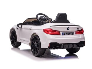 Elektriauto lastele BMW M5, valge hind ja info | Laste elektriautod | kaup24.ee