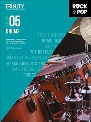 Trinity College London Rock & Pop 2018 Drums Grade 5 hind ja info | Kunstiraamatud | kaup24.ee