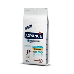 ADVANCE DOG PUPPY SENSITIVE 12,0KG - ДЛЯ ЧУВСТВИТЕЛЬНЫХ ЩЕНКОВ (ЛОСОСЬ С РИСОМ ) цена и информация | Сухой корм для собак | kaup24.ee