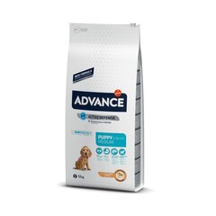 ADVANCE DOG PUPPY MEDIUM 12,0KG - ДЛЯ ЩЕНКОВ СРЕДНИХ ПОРОД (КУРИЦА С РИСОМ) цена и информация | Сухой корм для собак | kaup24.ee