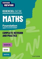 Oxford Revise: Edexcel GCSE Maths Foundation 1 hind ja info | Noortekirjandus | kaup24.ee