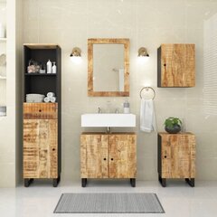 5-osaline vannitoamööbli komplekt vidaXL цена и информация | Комплекты в ванную | kaup24.ee