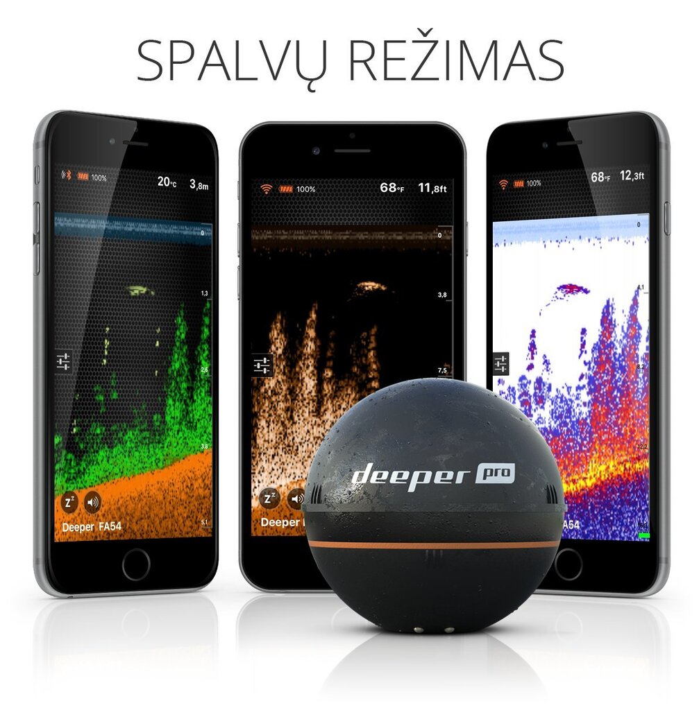 Sonar Deeper Smart Sonar PRO su Wi-Fi hind ja info | Nutiseadmed ja aksessuaarid | kaup24.ee