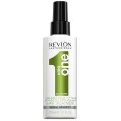 Sprei kahjustatud juustele Revlon Professional Uniq Green Tea 150 ml цена и информация | Средства для укрепления волос | kaup24.ee