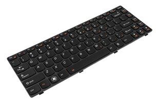 Sülearvuti klaviatuur Lenovo Y480 (valgustusega) hind ja info | Klaviatuurid | kaup24.ee