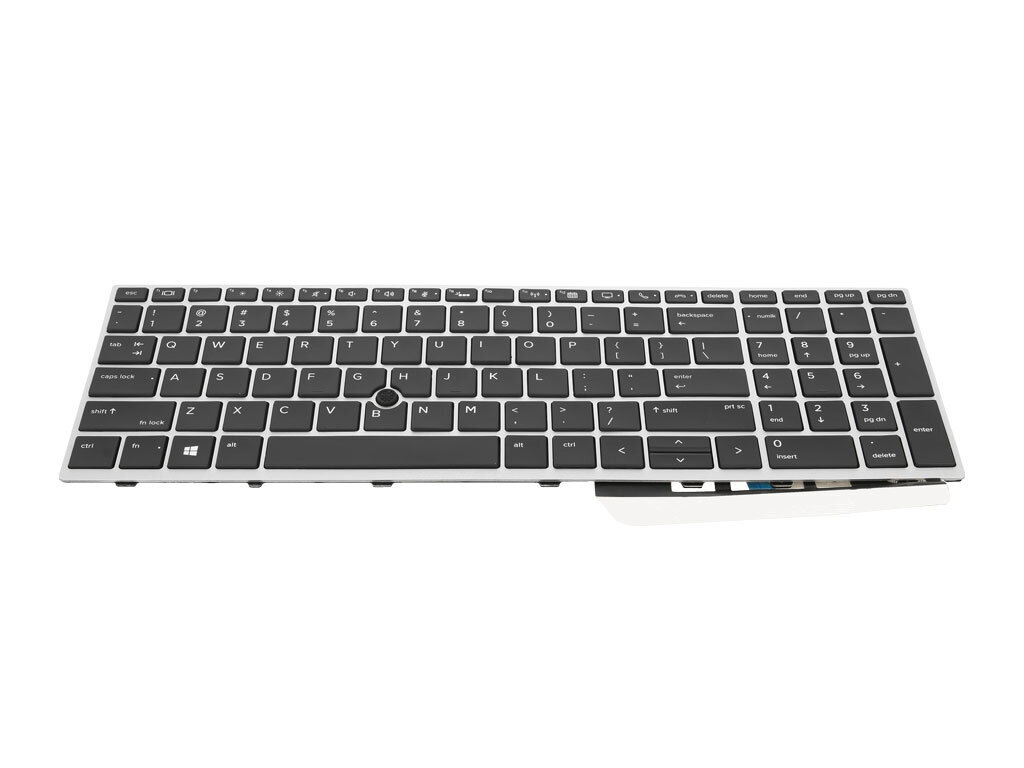 Sülearvuti klaviatuur HP EliteBook 755 850 G5, 755 850 G6 (valgustus, trackpoint) hind ja info | Klaviatuurid | kaup24.ee