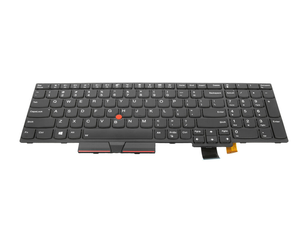 Sülearvuti klaviatuur Lenovo ThinkPad T570 T580 P51s P52s (valgustus, trackpoint) hind ja info | Klaviatuurid | kaup24.ee