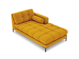 Шезлонг правый Bali, 185x102x75 см, желтый/черный цена и информация | Кресла в гостиную | kaup24.ee