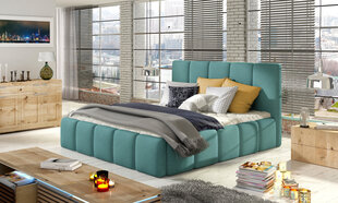 Кровать  Edvige, 140х200 см, зеленый цвет цена и информация | Кровати | kaup24.ee