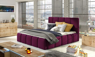 Кровать  Edvige, 140х200 см, красный цвет цена и информация | Кровати | kaup24.ee