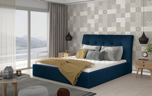Кровать Inge 180x200 см, синего цвета цена и информация | Кровати | kaup24.ee
