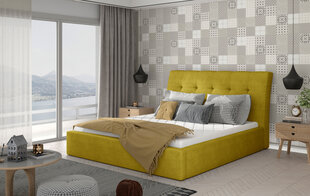 Кровать Inge 180x200 см, желтого цвета цена и информация | Кровати | kaup24.ee