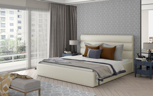 Кровать  Caramel, 200х200 см, бежевого цвета цена и информация | Кровати | kaup24.ee