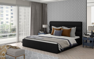 Кровать  Caramel, 180х200 см, черного цвета цена и информация | Кровати | kaup24.ee