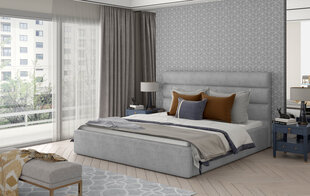 Кровать  Caramel, 160х200 см, серый цвет цена и информация | Кровати | kaup24.ee
