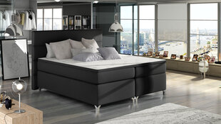 Кровать  Amadeo, 160x200 см, черный цвет цена и информация | Кровати | kaup24.ee