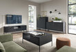 Kummut AKL Furniture Nova Sands KSZ154, must цена и информация | Kummutid | kaup24.ee