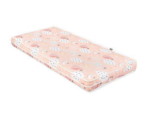 Матрас Kikka Boo DayDream Clouds Peach, 60x120x10 см, оранжевый цена и информация | Матрасы | kaup24.ee