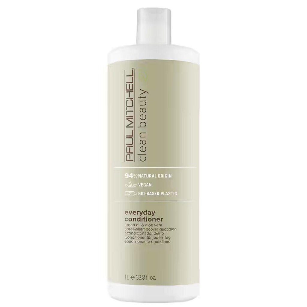 Igapäevane juuksepalsam koos argaaniaõli ja aaloega Paul Mitchell Clean Beauty Everyday Conditioner, 1000 ml цена и информация | Juuksepalsamid | kaup24.ee