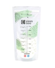 Пакеты для хранения грудного молока Kikka Boo Lactty, 200 мл, 50 шт. цена и информация | Детская посуда, контейнеры для молока и еды | kaup24.ee