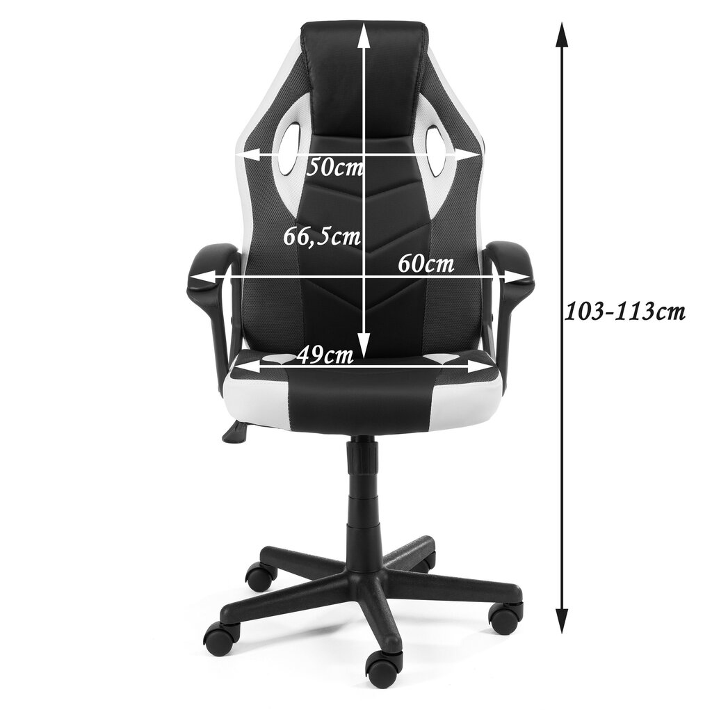 Mänguritool Akord F4G FG-19, sinine/must hind ja info | Kontoritoolid | kaup24.ee