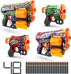 Оружие X-Shot Skins Double Dread, 4 шт. цена и информация | Развивающий мелкую моторику - кинетический песок KeyCraft NV215 (80 г) детям от 3+ лет, бежевый | kaup24.ee