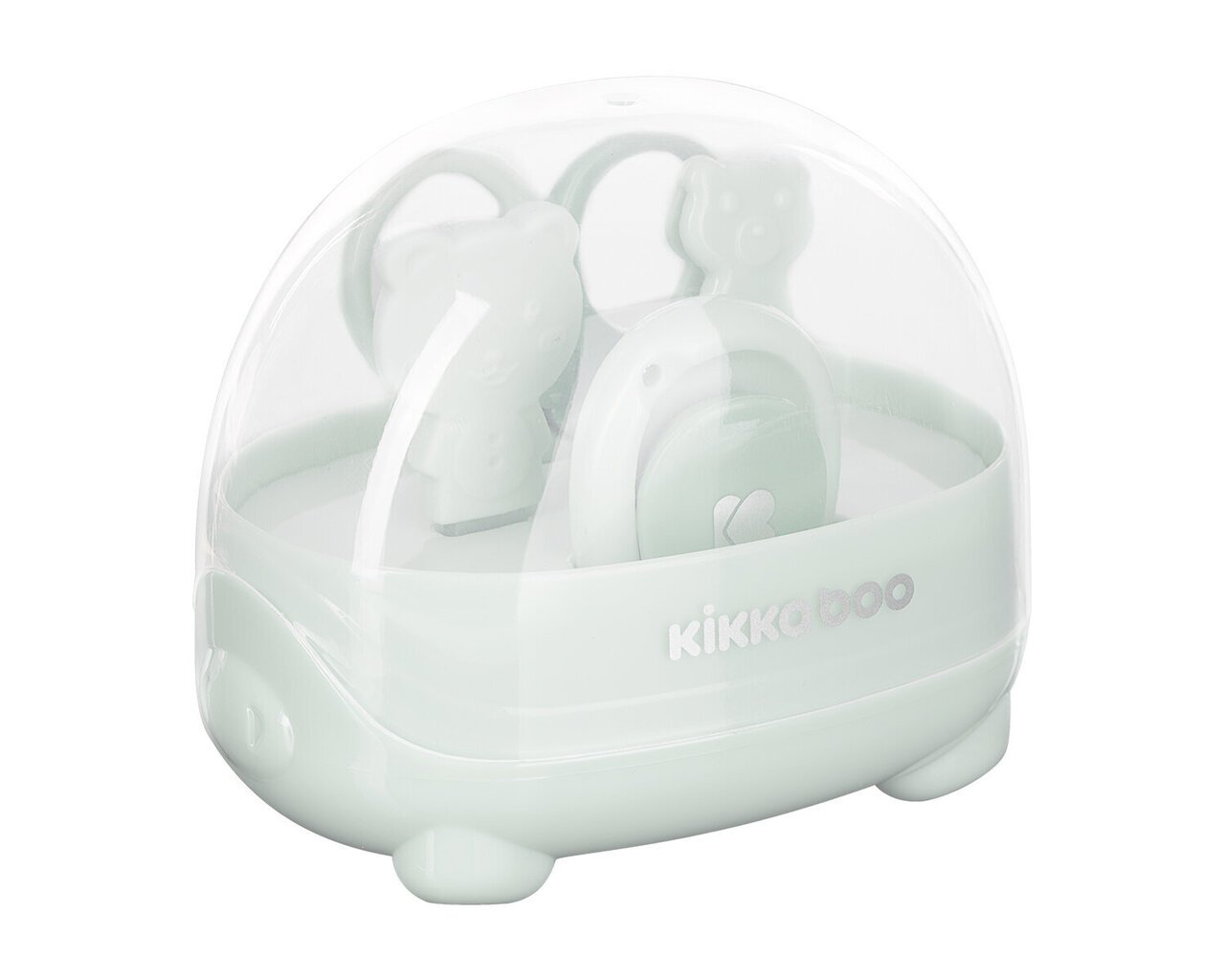 Laste küüntehoolduskomplekt Kikka Boo Bear Mint, 4 tk. hind ja info | Hügieenitarbed | kaup24.ee