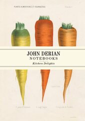 John Derian Paper Goods: Kitchen Delights Notebooks: Kitchen Delights Notebooks hind ja info | Tervislik eluviis ja toitumine | kaup24.ee