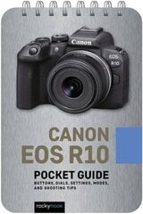 Canon EOS R10: Pocket Guide: Buttons, Dials, Settings, Modes, and Shooting Tips hind ja info | Fotograafia raamatud | kaup24.ee