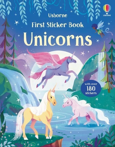 First Sticker Book Unicorns hind ja info | Väikelaste raamatud | kaup24.ee