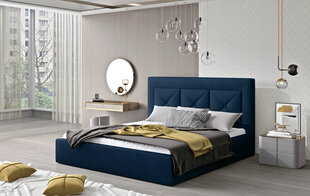 Кровать  Cloe, 180х200 см, синий цвет цена и информация | Кровати | kaup24.ee