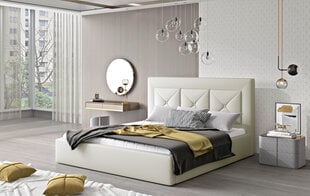 Кровать  Cloe, 140х200 см, белый цвет цена и информация | Кровати | kaup24.ee