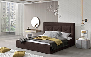 Кровать  Cloe, 160х200 см, коричневый цвет цена и информация | Кровати | kaup24.ee