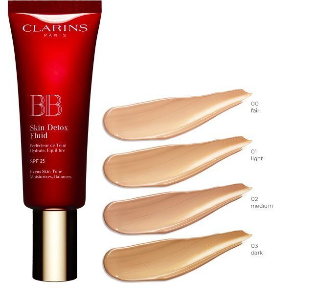 Tooniv jumestuskreem Clarins BB Skin Detox Fluid SPF 25 nr 01 light 45 ml цена и информация | Jumestuskreemid, puudrid | kaup24.ee