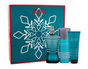 Komplekt Jean Paul Gaultier Le Male meestele: Tualettvesi EDT 125 ml + dušigeel 75 ml + deodorant 150 ml цена и информация | Мужские духи | kaup24.ee