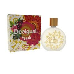 Tualettvesi naistele Desigual Fresh EDT 100 ml hind ja info | Desigual Kosmeetika, parfüümid | kaup24.ee