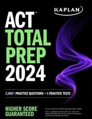 ACT Total Prep 2024 цена и информация | Книги по социальным наукам | kaup24.ee