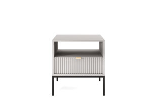 Прикроватная тумба AKL Furniture Nova Sands S54, серый цвет цена и информация | Прикроватные тумбочки | kaup24.ee