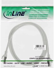 InLine, RJ45 SF/UTP Cat.5e, 2m (72502W) цена и информация | Кабели и провода | kaup24.ee