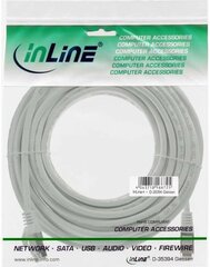 InLine 72515W, RJ45 CAT5e SF/UTP, 15 м цена и информация | Кабели и провода | kaup24.ee