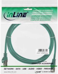 InLine 72522G, RJ45 CAT5e SF/UTP, 25 cm hind ja info | Kaablid ja juhtmed | kaup24.ee