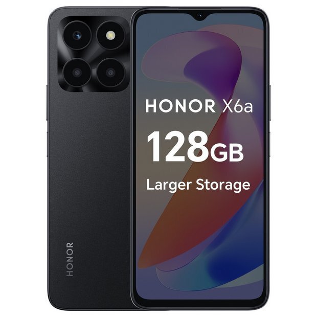 Honor X6A 4/128GB 5109ATMA Midnight Black цена и информация | Telefonid | kaup24.ee