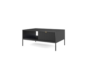 Diivanilaud AKL Furniture Nova Sands L104, must цена и информация | Журнальные столики | kaup24.ee