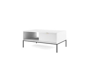 Diivanilaud AKL Furniture Nova Sands L104, valge hind ja info | Diivanilauad | kaup24.ee