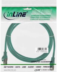 InLine 72502G, RJ45 CAT5e F/UTP, 2 m цена и информация | Кабели и провода | kaup24.ee