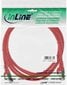 InLine 72514R, RJ45 CAT5e SF/UTP, 1.5 m цена и информация | Kaablid ja juhtmed | kaup24.ee