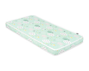 Madrats Kikka Boo Extra Comfort Clouds Mint, 60х120х12cm, roheline hind ja info | Madratsid | kaup24.ee