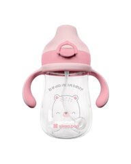 Lastepudel Kikka Boo Bear with Me, roosa, 6 kuud+, 300 ml цена и информация | Бутылочки и аксессуары | kaup24.ee