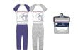 Pidžaama poistele Sergio Tacchini mod. 0733 Sinine hind ja info | Poiste hommikumantlid ja pidžaamad | kaup24.ee