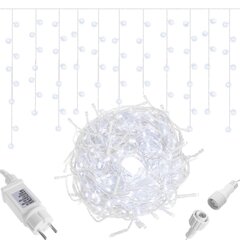 LED-jääpurikad Garland, 200 LED-i, IP-44 hind ja info | Jõulutuled | kaup24.ee